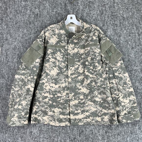 Military Coat Mens Medium Digital Camo Propper Army Combat Uniform Ripstop ACU - Picture 1 of 8